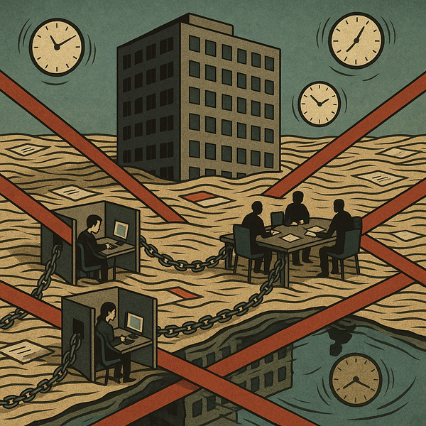 How companies stagnate